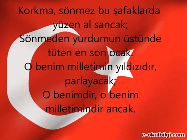 İstiklal Marşımız