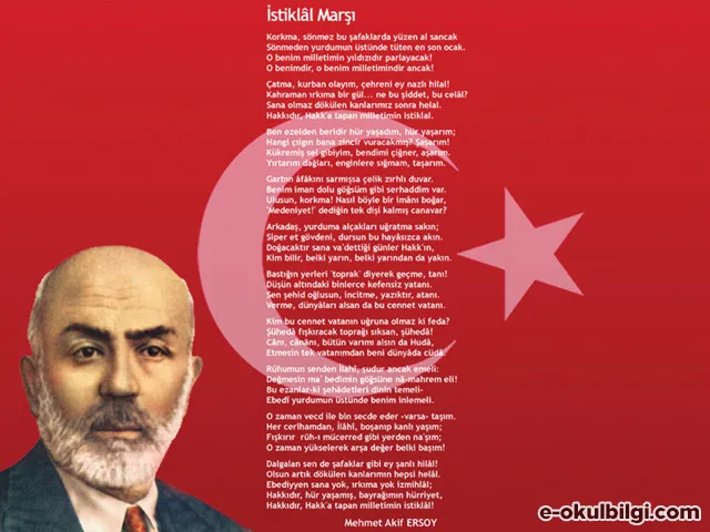 İstiklal Marşı - M. Akif Ersoy