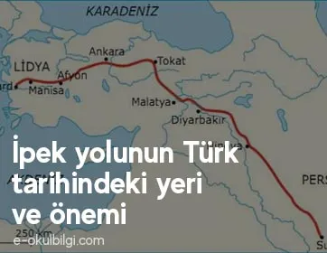 İpekyolunun Türk tarihindeki yeri ve önemi
