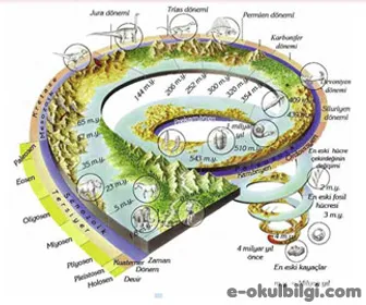 Jeolojik devir özellikleri ve Türkiye'de jeolojik devirler