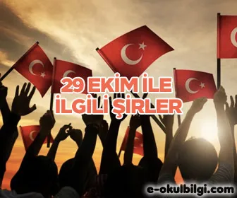 29 Ekim ile ilgili kısa ve uzun şiirler