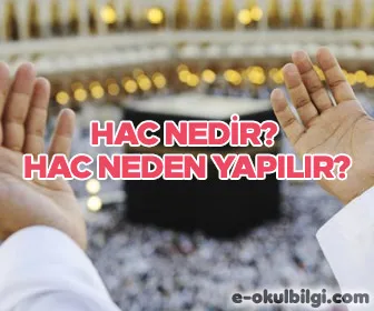 Hac nedir? Hac neden yapılır?