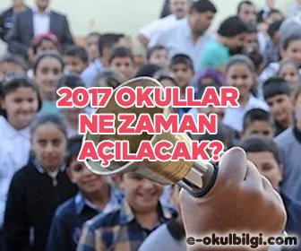 2017 yaz tatili ne zaman sona erecek? Okullar ne zaman açılacak?